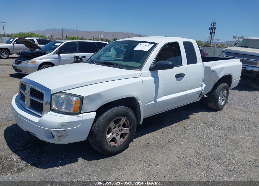 2007 DODGE DAKOTA SLT VIN: 1D7HE42K37S197194