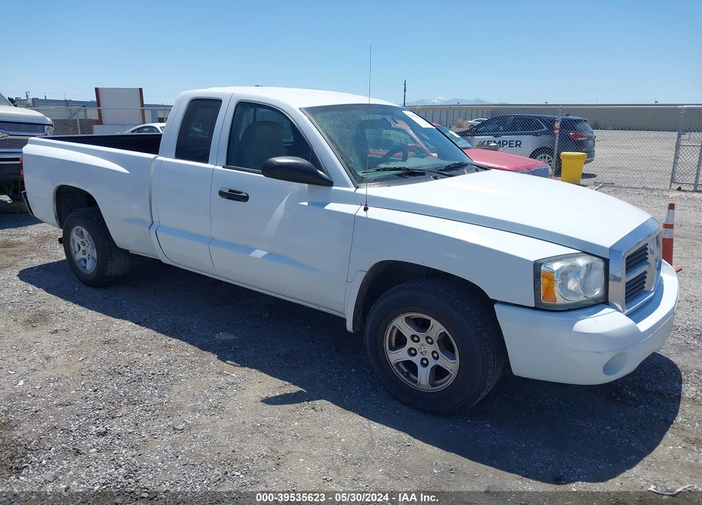 2007 DODGE DAKOTA SLT VIN: 1D7HE42K37S197194