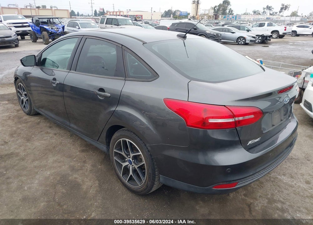 2018 FORD FOCUS SEL VIN: 1FADP3H25JL260534