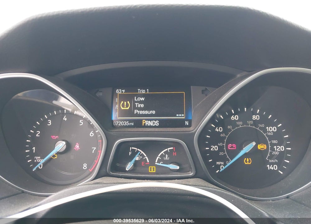 2018 FORD FOCUS SEL VIN: 1FADP3H25JL260534