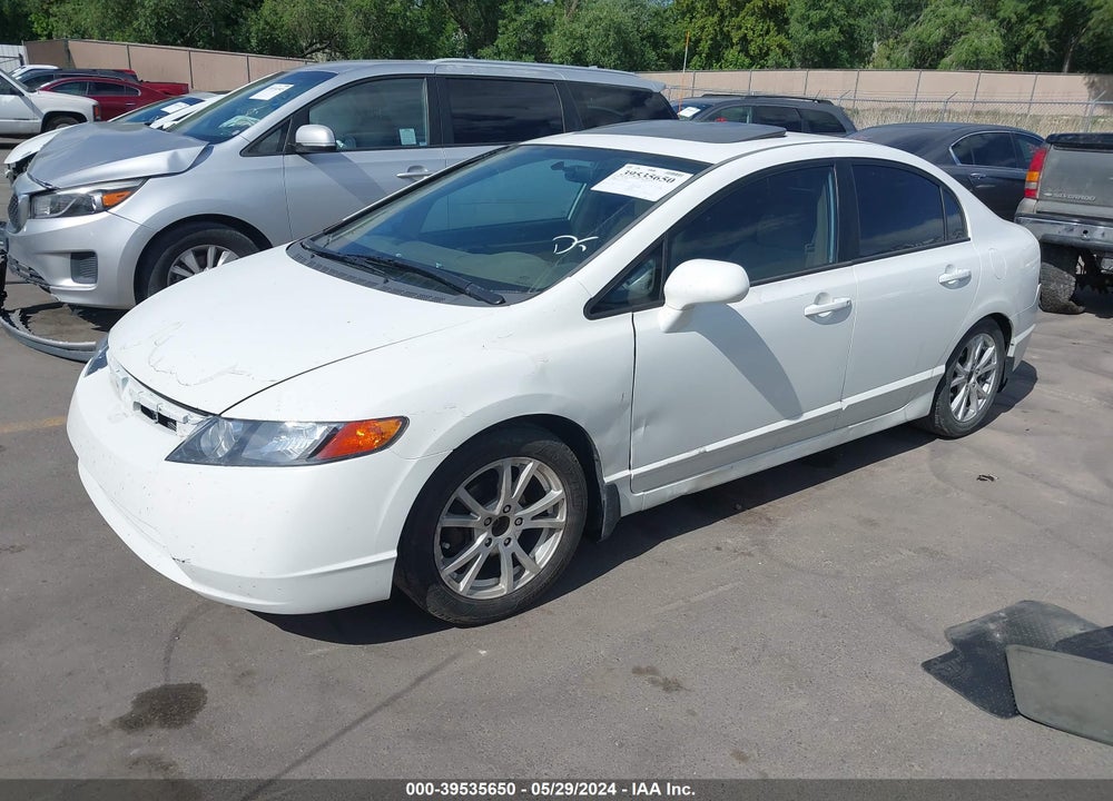 2006 HONDA CIVIC EX VIN: 1HGFA16876L055953