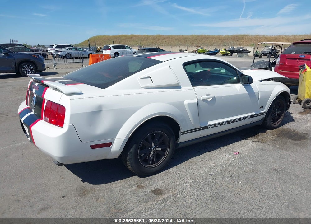 2006 FORD MUSTANG V6 VIN: 1ZVFT80N365173791