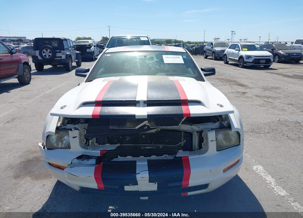 2006 FORD MUSTANG V6 VIN: 1ZVFT80N365173791
