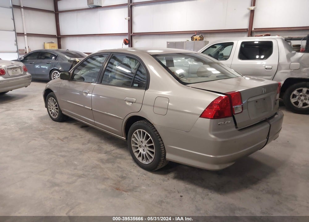 2004 HONDA CIVIC EX VIN: 2HGES26744H523220
