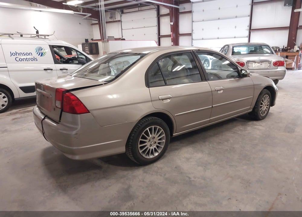 2004 HONDA CIVIC EX VIN: 2HGES26744H523220