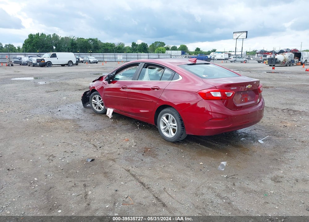 2017 CHEVROLET CRUZE LT AUTO VIN: 1G1BE5SM6H7217930