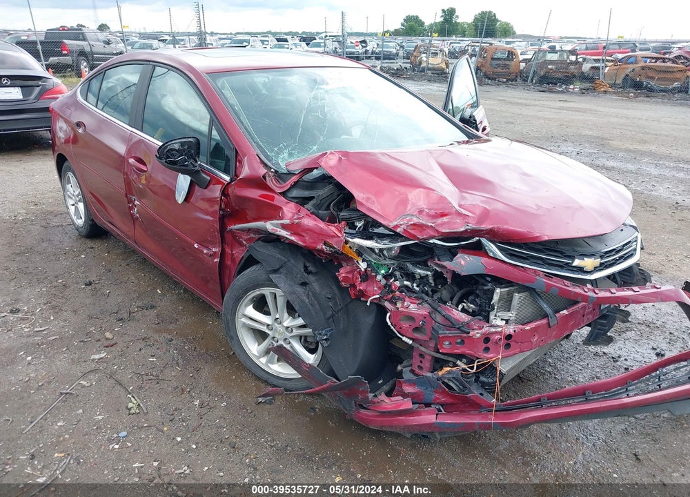2017 CHEVROLET CRUZE LT AUTO VIN: 1G1BE5SM6H7217930