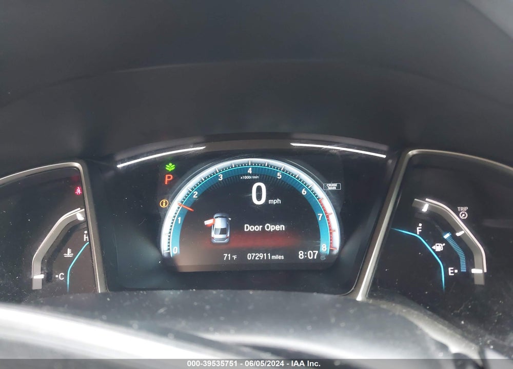 2017 HONDA CIVIC EX-T VIN: 2HGFC1F34HH644795