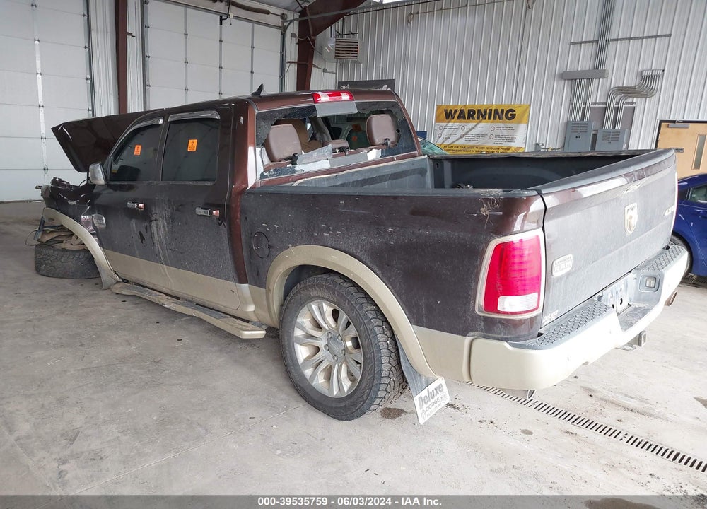 2014 RAM 1500 LONGHORN VIN: 1C6RR7PT6ES368627