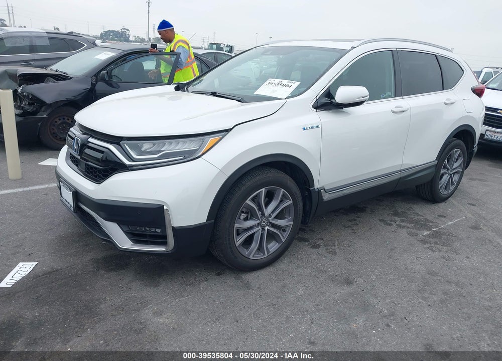 2022 HONDA CR-V HYBRID TOURING VIN: 5J6RT6H97NL040452