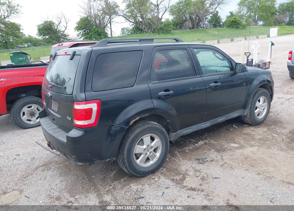 2011 FORD ESCAPE XLT VIN: 1FMCU9DG4BKB72547