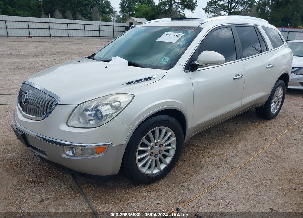 2012 BUICK ENCLAVE LEATHER VIN: 5GAKRCED5CJ396583