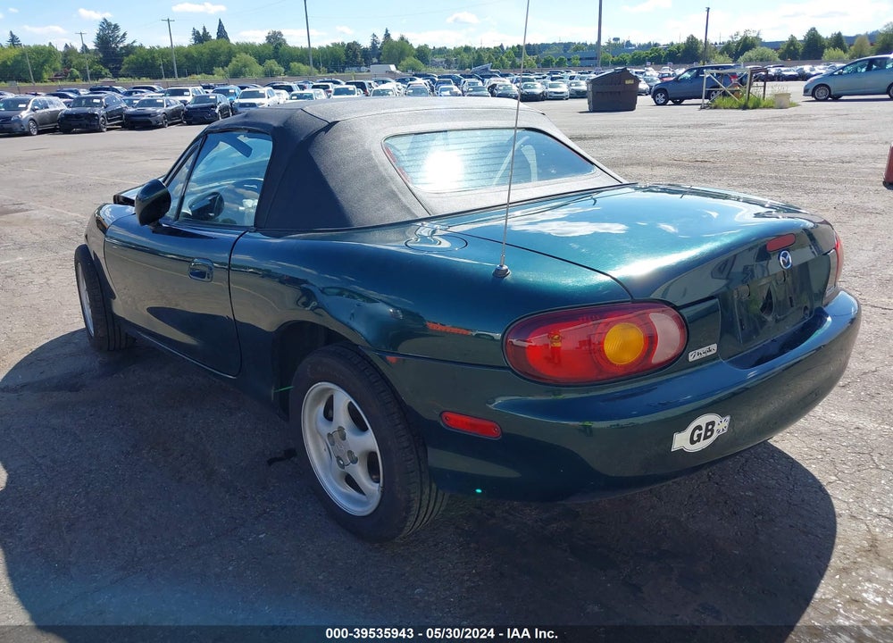 1999 MAZDA MX-5 MIATA LEATHER PKG/POPULAR EQUIPMENT PKG/SPORTS PKG/TOURING PKG VIN: JM1NB3532X0108103