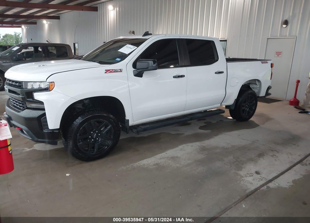 2021 CHEVROLET SILVERADO 1500 4WD SHORT BED LT TRAIL BOSS VIN: 3GCPYFEL2MG372101