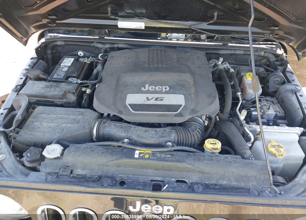 2017 JEEP WRANGLER UNLIMITED SPORT 4X4 VIN: 1C4BJWDG9HL719466