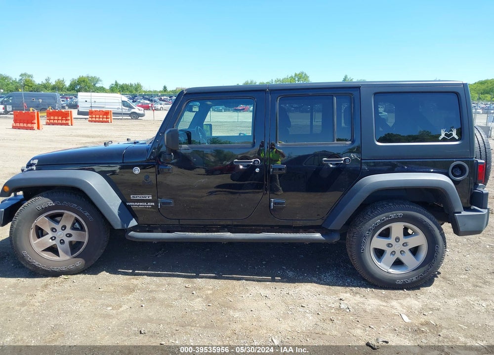 2017 JEEP WRANGLER UNLIMITED SPORT 4X4 VIN: 1C4BJWDG9HL719466