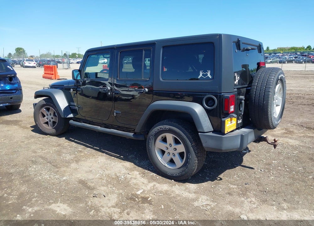 2017 JEEP WRANGLER UNLIMITED SPORT 4X4 VIN: 1C4BJWDG9HL719466