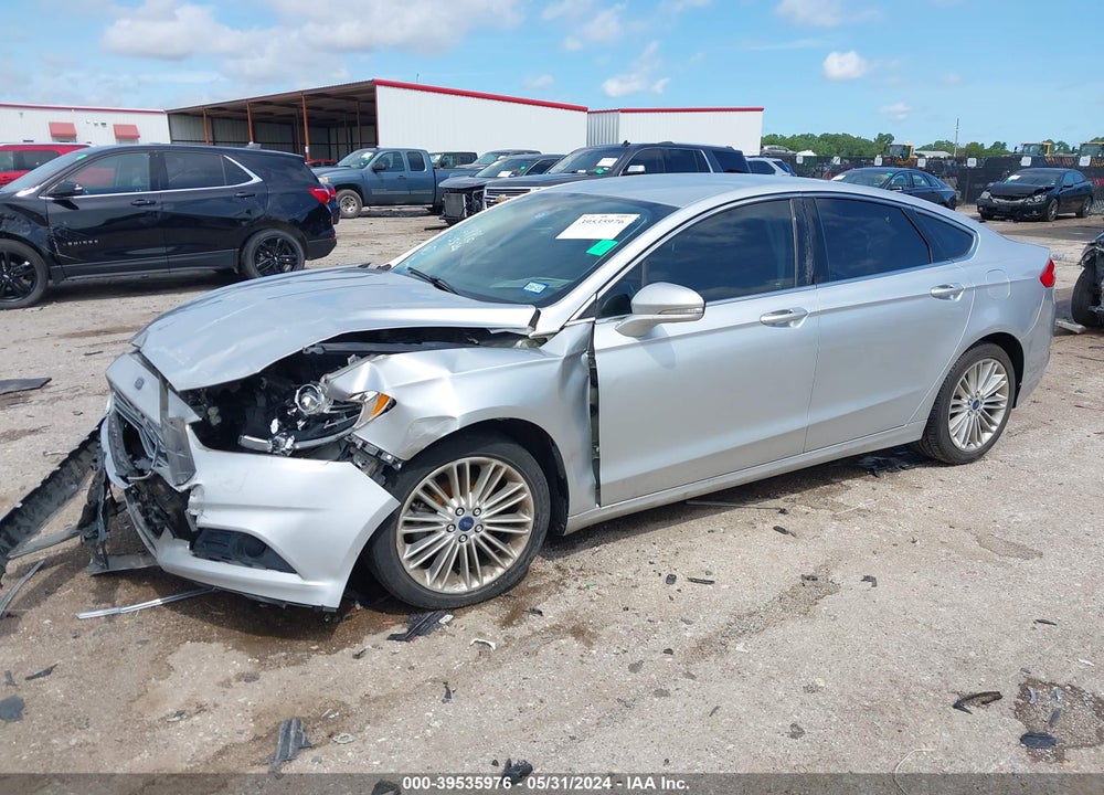 2016 FORD FUSION SE VIN: 3FA6P0HD9GR143414