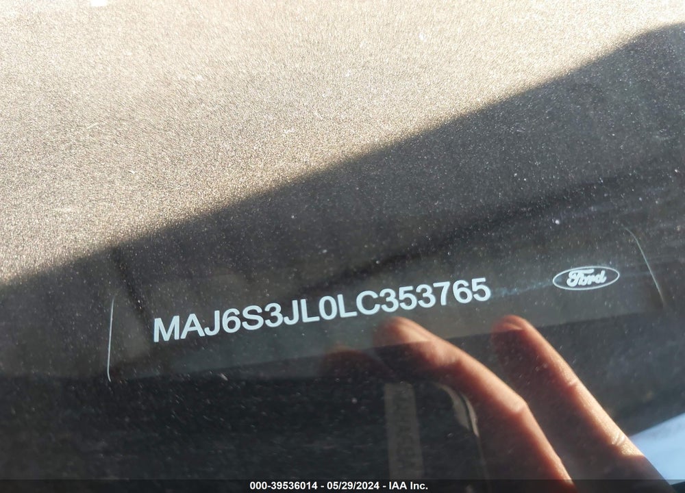 2020 FORD ECOSPORT SES VIN: MAJ6S3JL0LC353765