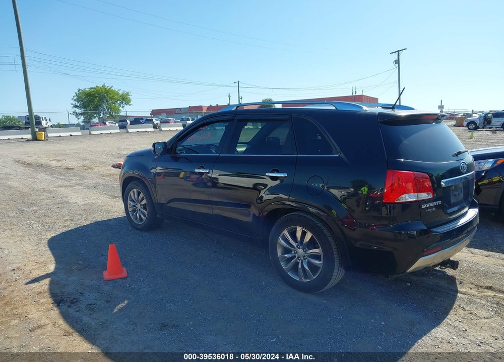 2012 KIA SORENTO SX V6 VIN: 5XYKW4A20CG189620