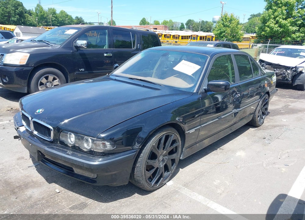 2001 BMW 740IA VIN: WBAGG83411DN86402