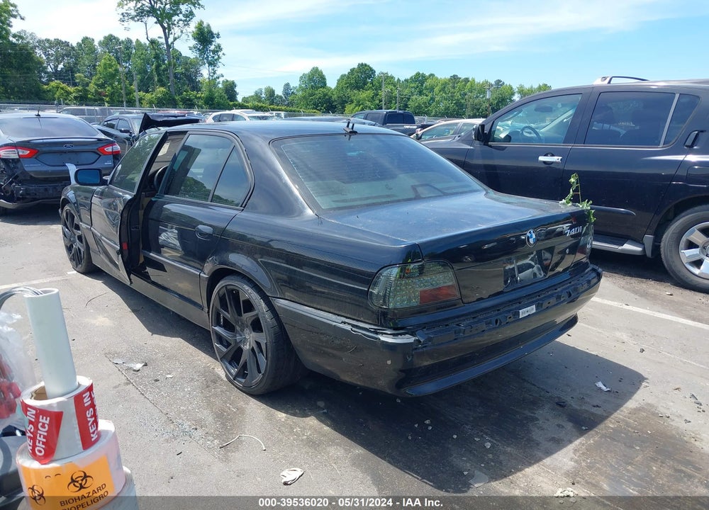 2001 BMW 740IA VIN: WBAGG83411DN86402