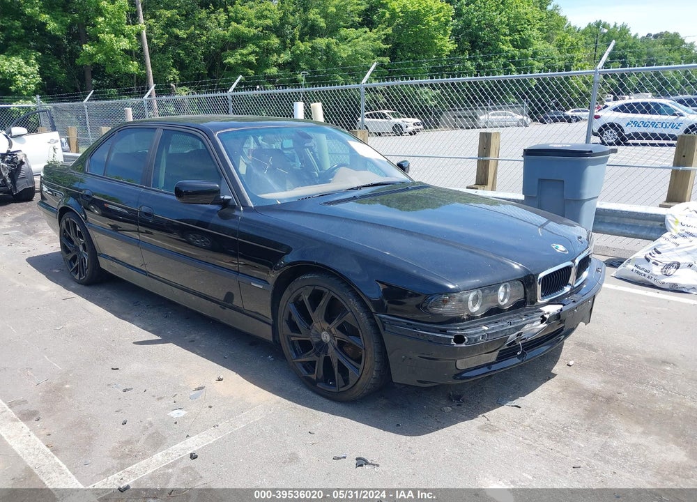 2001 BMW 740IA VIN: WBAGG83411DN86402