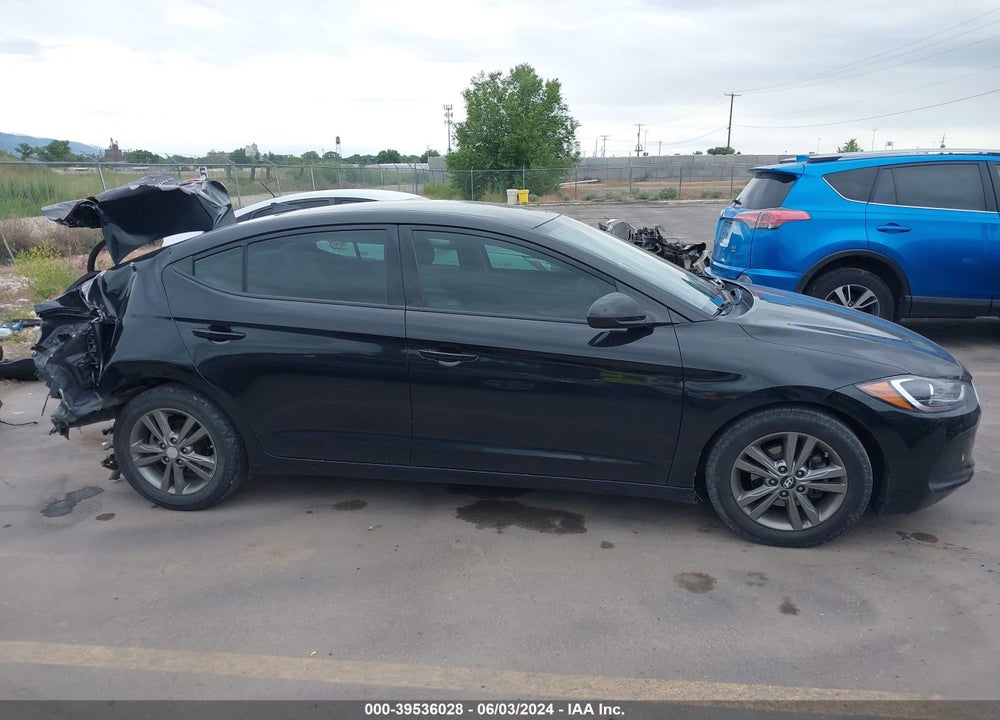 2018 HYUNDAI ELANTRA SEL VIN: 5NPD84LFXJH252909