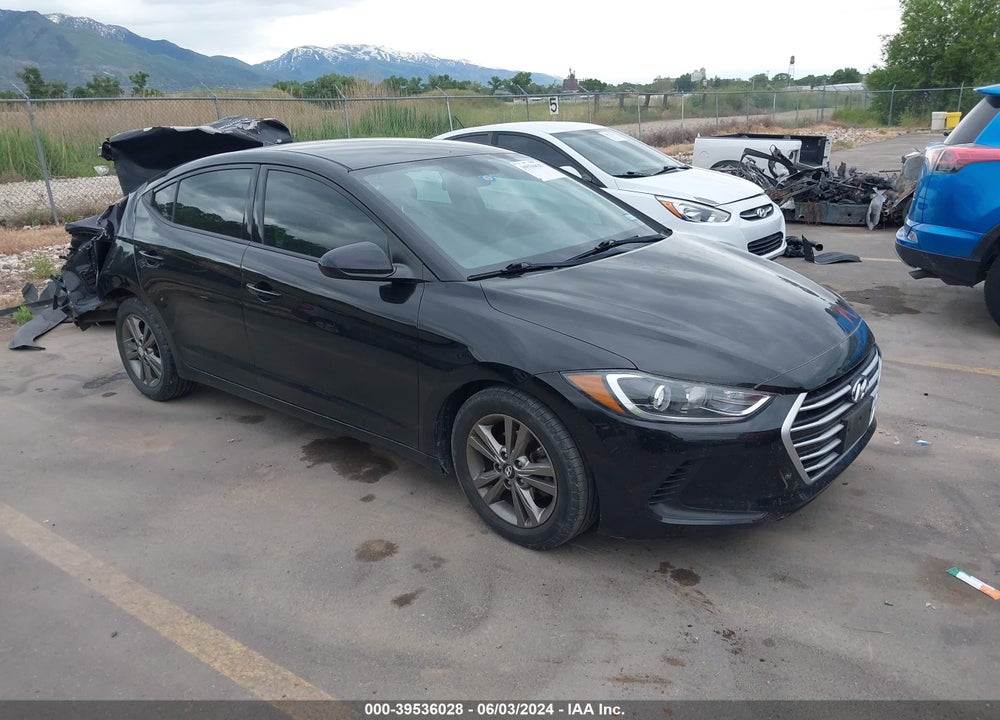 2018 HYUNDAI ELANTRA SEL VIN: 5NPD84LFXJH252909
