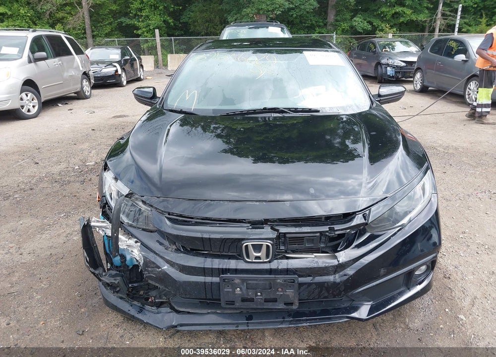 2019 HONDA CIVIC SPORT VIN: 2HGFC2F87KH518486