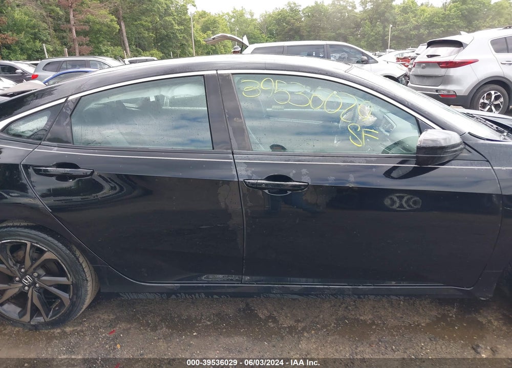 2019 HONDA CIVIC SPORT VIN: 2HGFC2F87KH518486