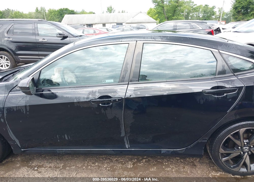 2019 HONDA CIVIC SPORT VIN: 2HGFC2F87KH518486