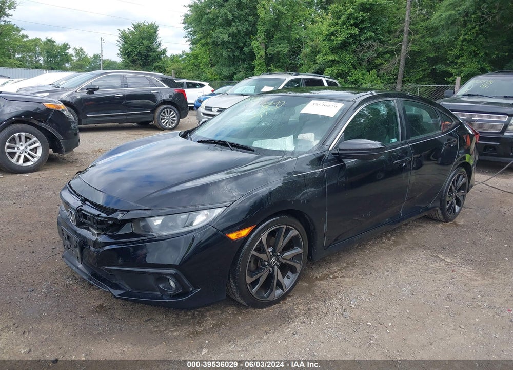 2019 HONDA CIVIC SPORT VIN: 2HGFC2F87KH518486