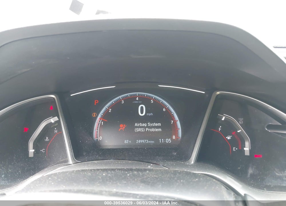 2019 HONDA CIVIC SPORT VIN: 2HGFC2F87KH518486