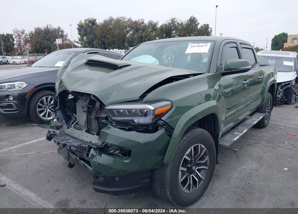 2022 TOYOTA TACOMA TRD SPORT VIN: 3TMAZ5CN7NM176353