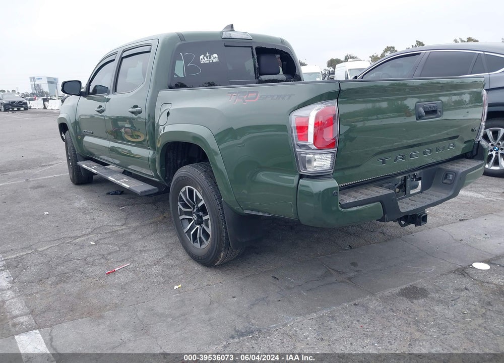 2022 TOYOTA TACOMA TRD SPORT VIN: 3TMAZ5CN7NM176353