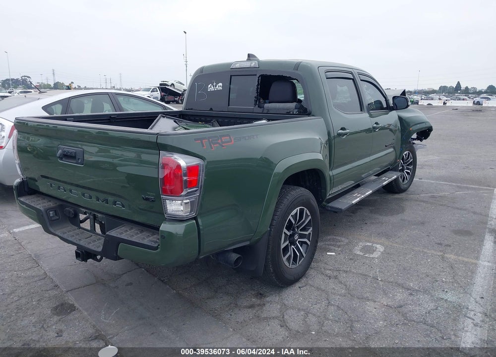 2022 TOYOTA TACOMA TRD SPORT VIN: 3TMAZ5CN7NM176353
