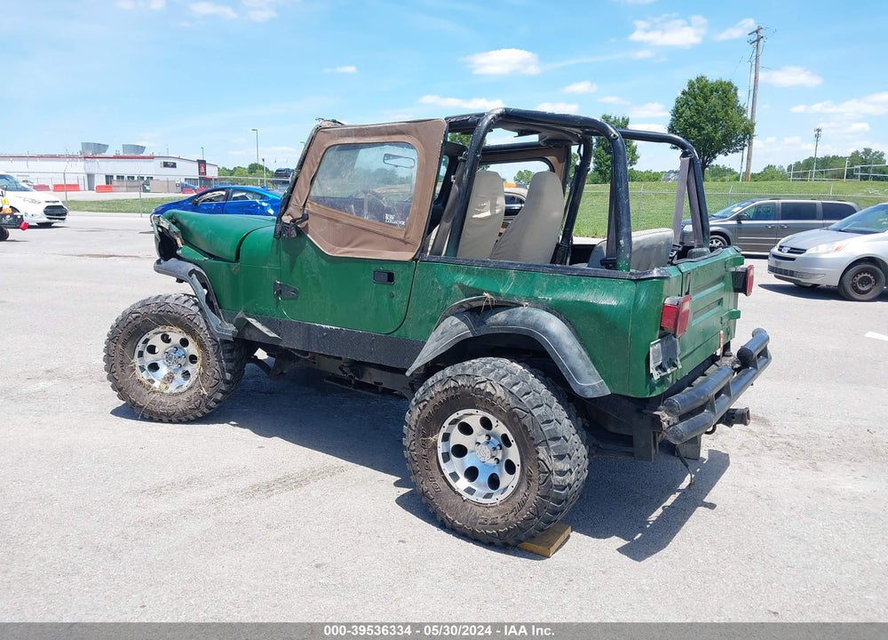 1995 JEEP WRANGLER / YJ S/RIO GRANDE VIN: 1J4FY19P0SP281844