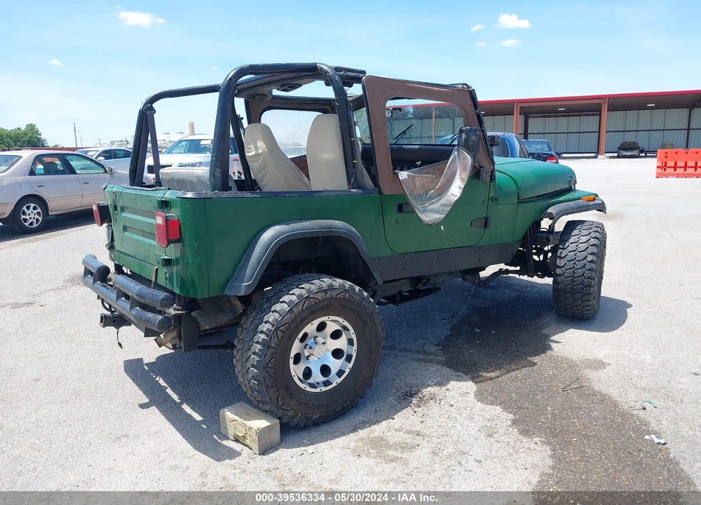 1995 JEEP WRANGLER / YJ S/RIO GRANDE VIN: 1J4FY19P0SP281844