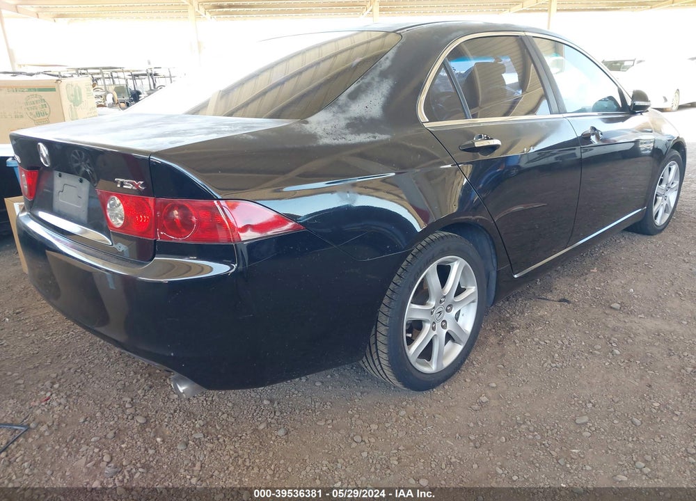 2004 ACURA TSX VIN: JH4CL96884C042912