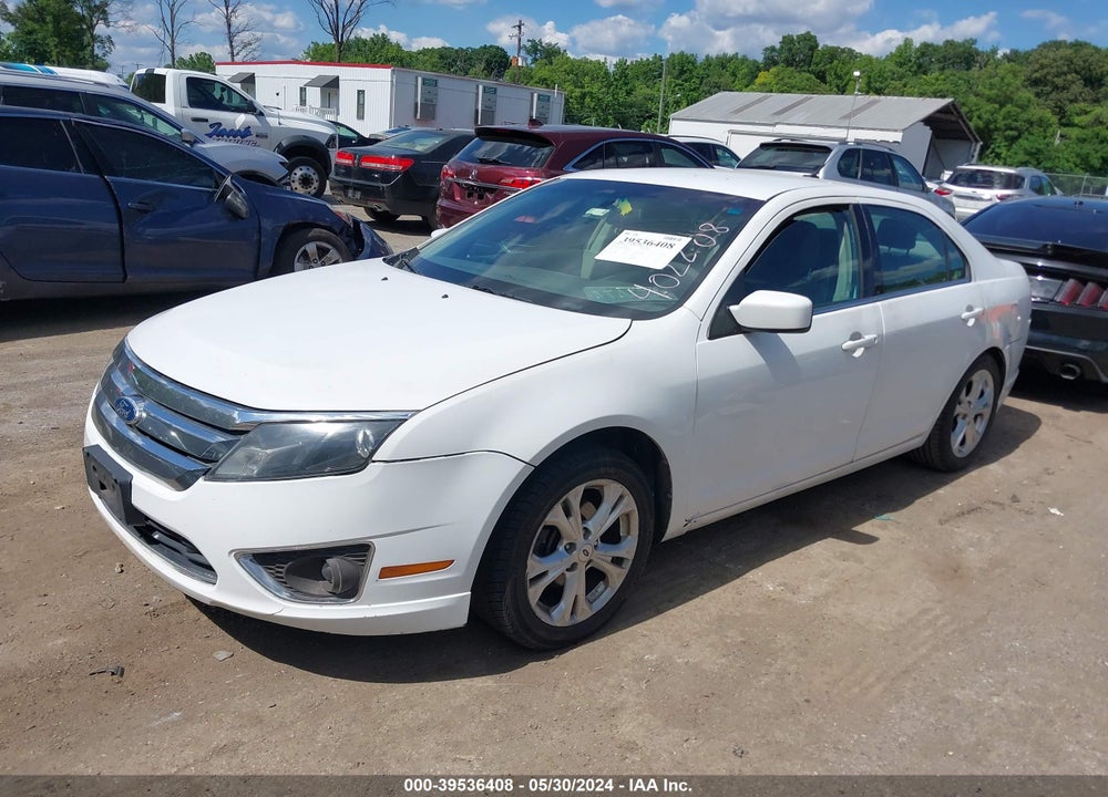 2012 FORD FUSION VIN: 3FAHP0HA8CR402208