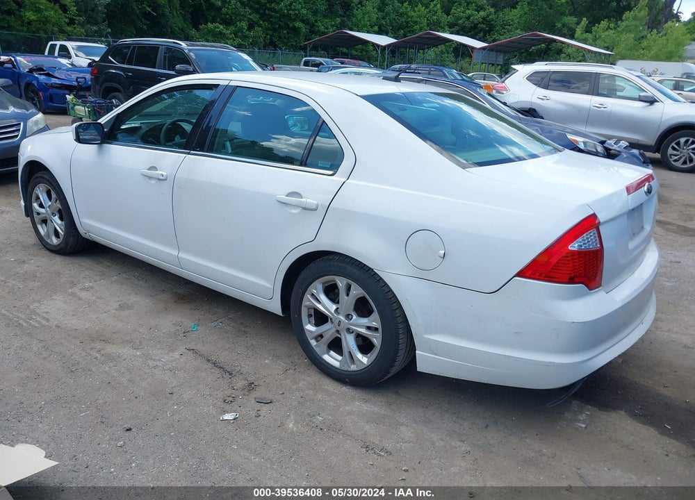 2012 FORD FUSION VIN: 3FAHP0HA8CR402208