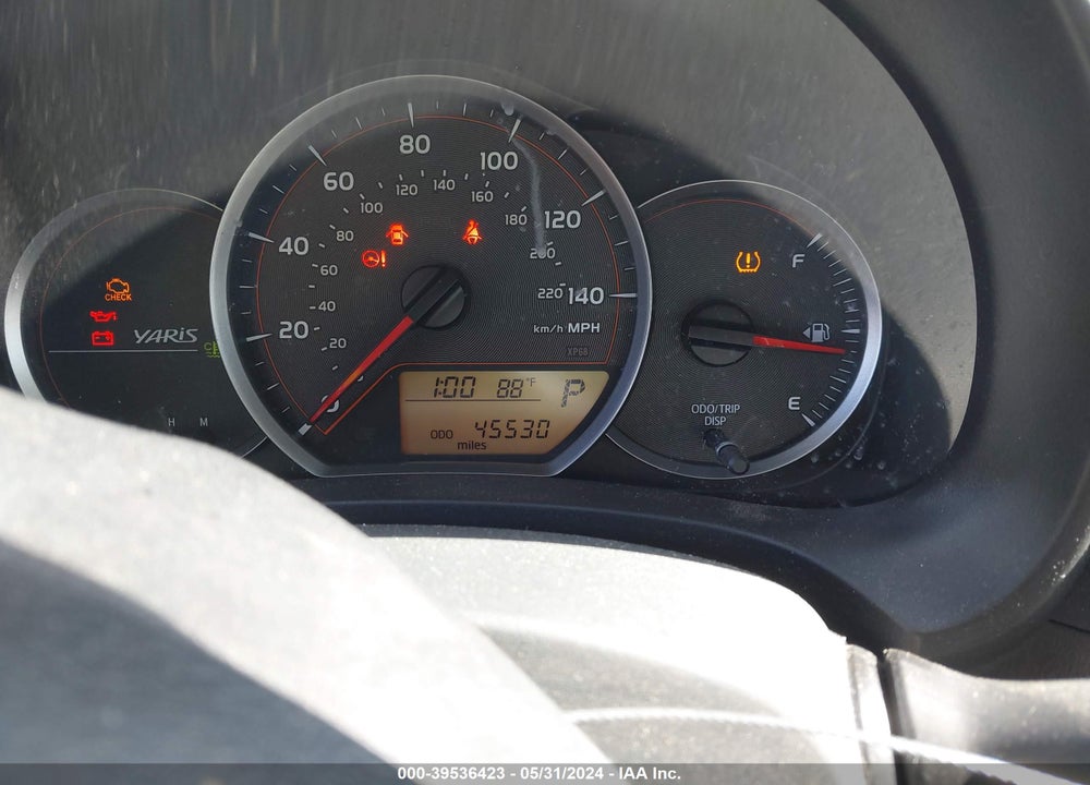 2014 TOYOTA YARIS VIN: JTDJTUD31ED590491