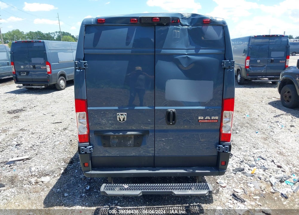 2019 RAM PROMASTER 3500 CARGO VAN HIGH ROOF 159 WB EXT VIN: 3C6URVJG3KE564467