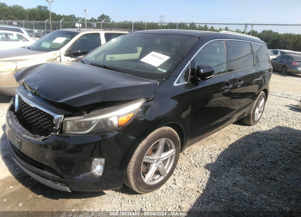 2016 KIA SEDONA EX VIN: KNDMC5C17G6113669