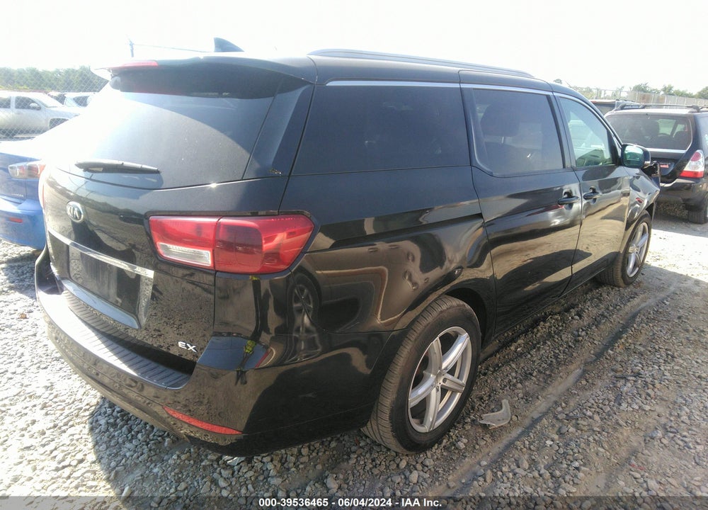 2016 KIA SEDONA EX VIN: KNDMC5C17G6113669