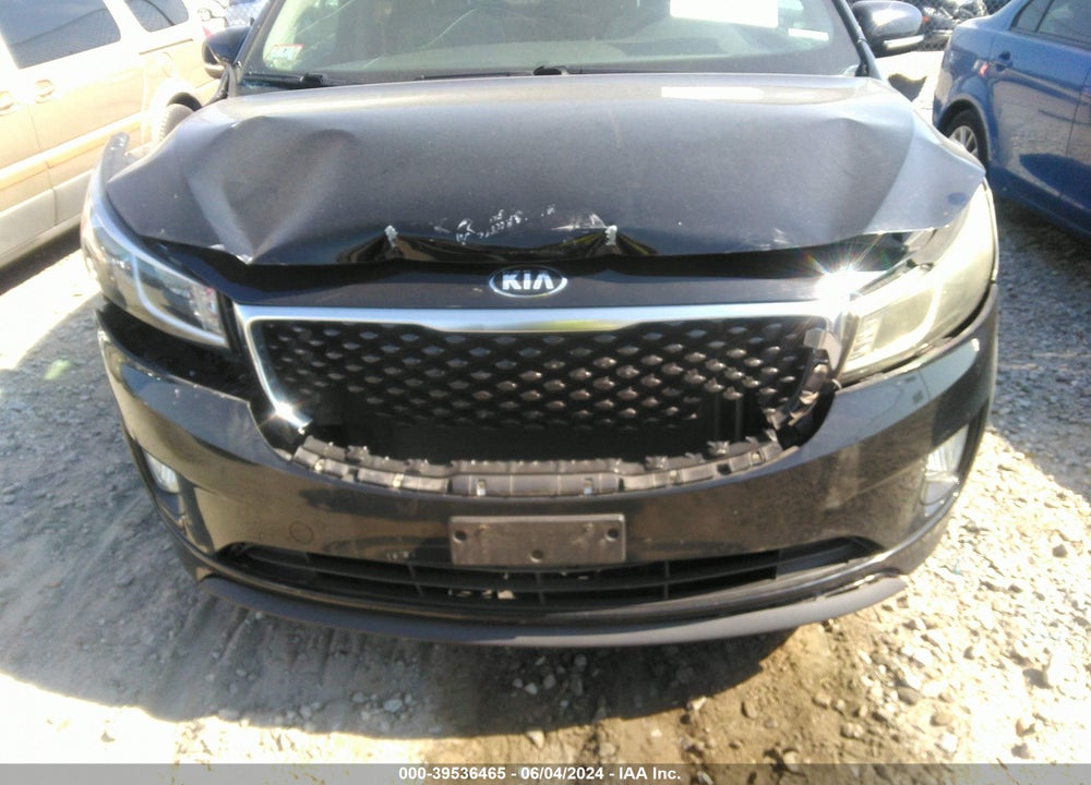 2016 KIA SEDONA EX VIN: KNDMC5C17G6113669