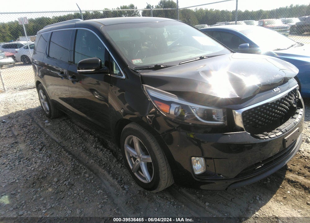 2016 KIA SEDONA EX VIN: KNDMC5C17G6113669