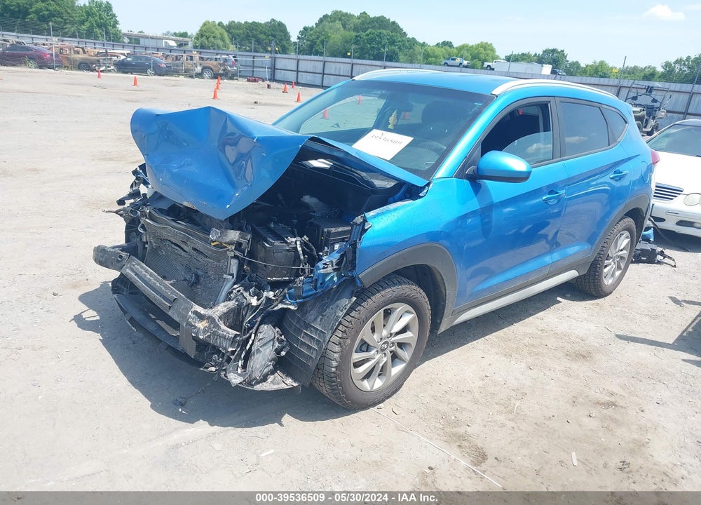 2017 HYUNDAI TUCSON SE VIN: KM8J3CA41HU465398