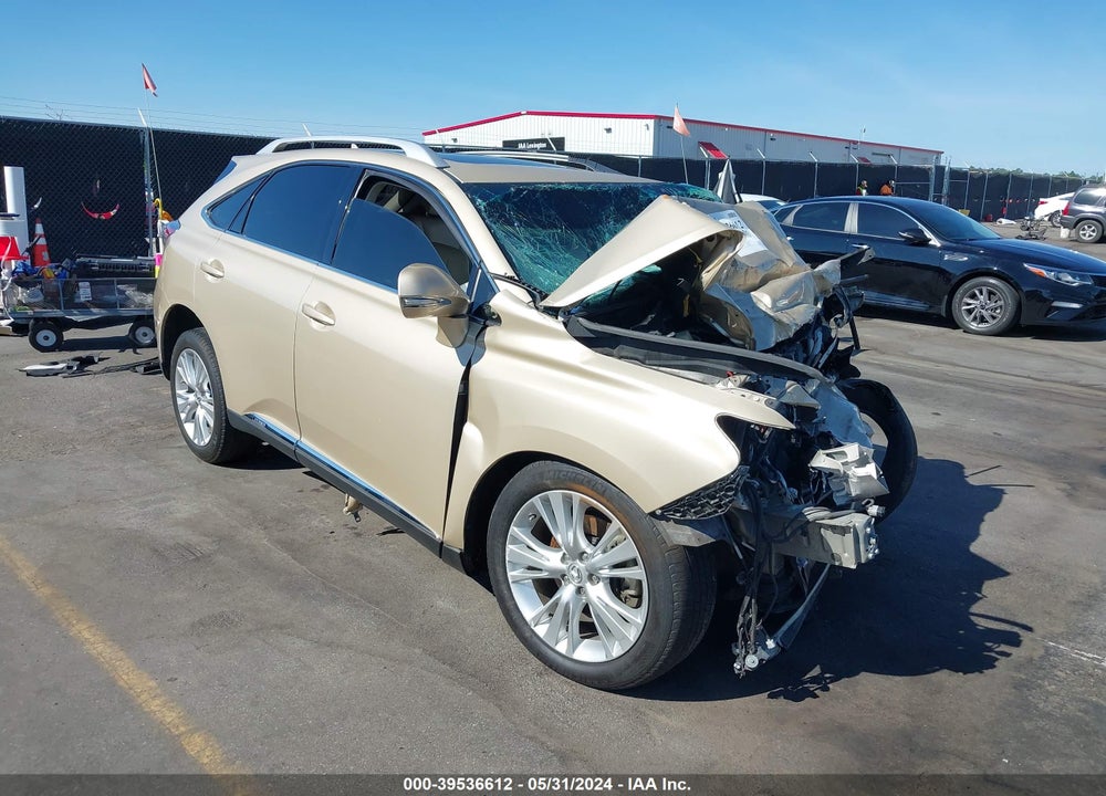 2010 LEXUS RX 450H VIN: JTJBC1BA3A2028874